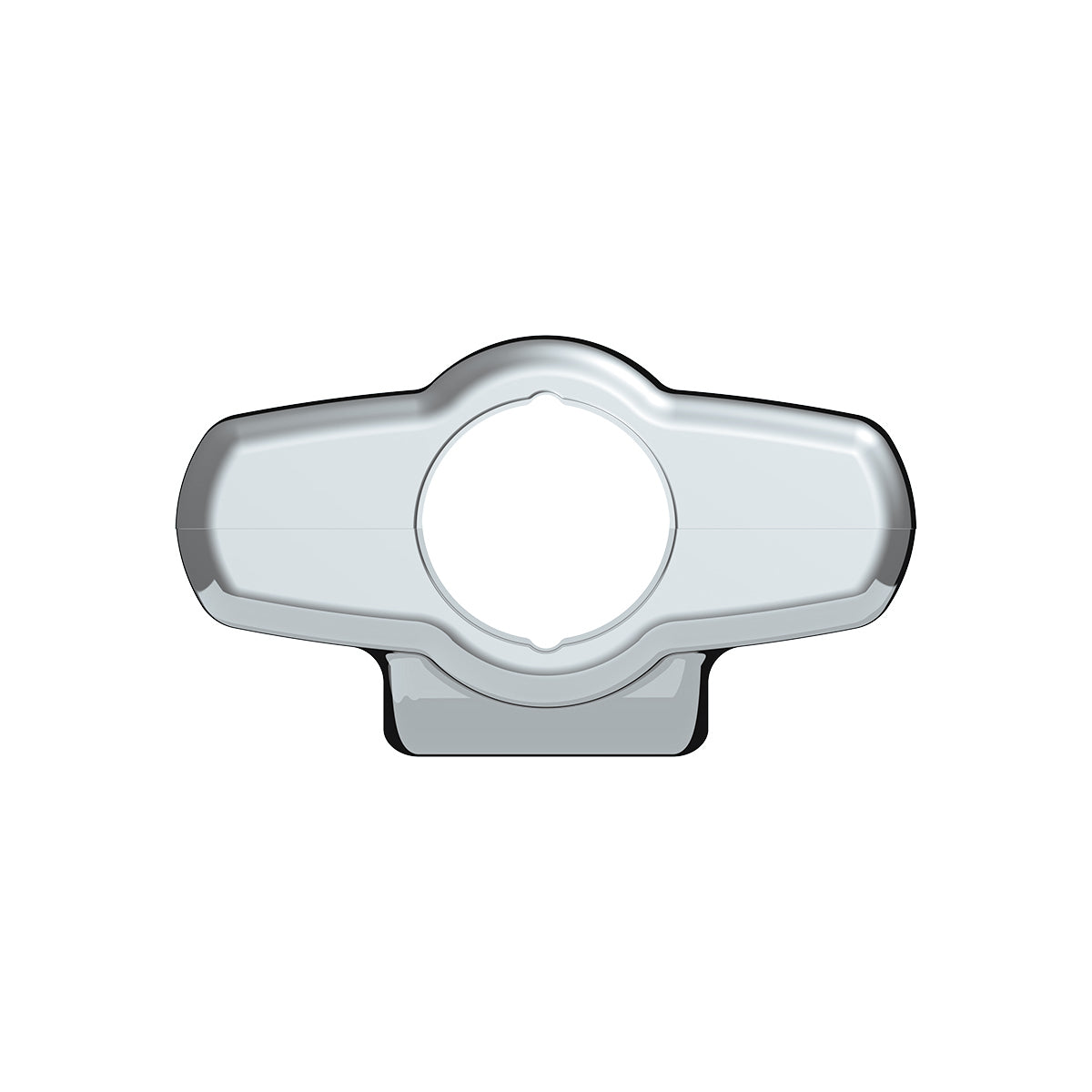 Chrome Plastic Upper Steering Column Cover For Peterbilt 379/378 (1998-2005), 335 (2005-2010), 330 (2000-2010)
