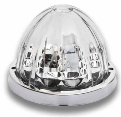 Clear Red Stop, Turn & Tail Star-Burst Watermelon LED Light – 19 Diodes