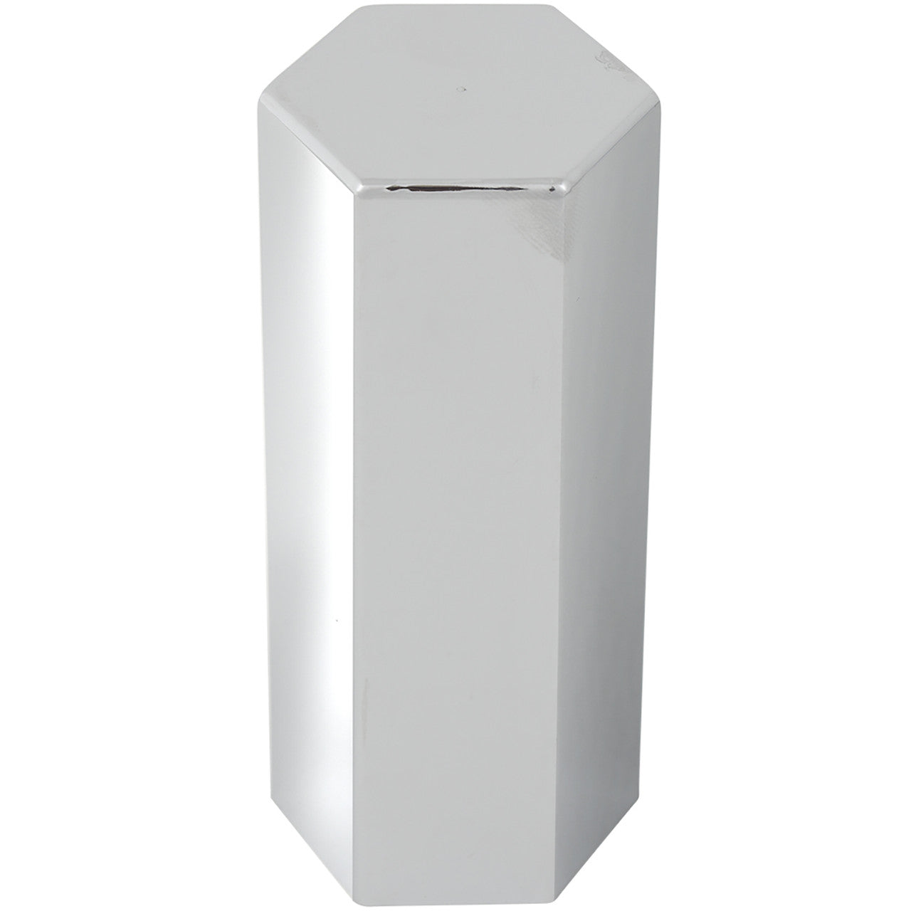 10224 Hex Chrome Plastic Lug Nut Cover