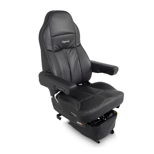 Seat Legacy, LO (Low Profile), Highback DuraLeather W/ Under Adjust Arms