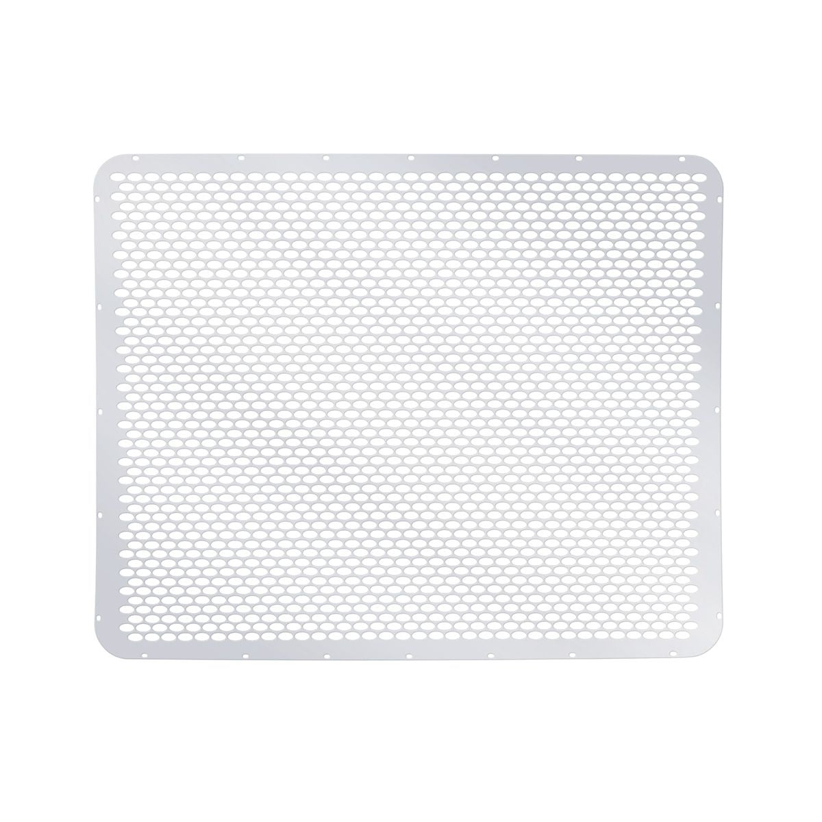 430 Stainless Grille Mesh For Peterbilt 379 With Short Hood - Alternating Oval Holes