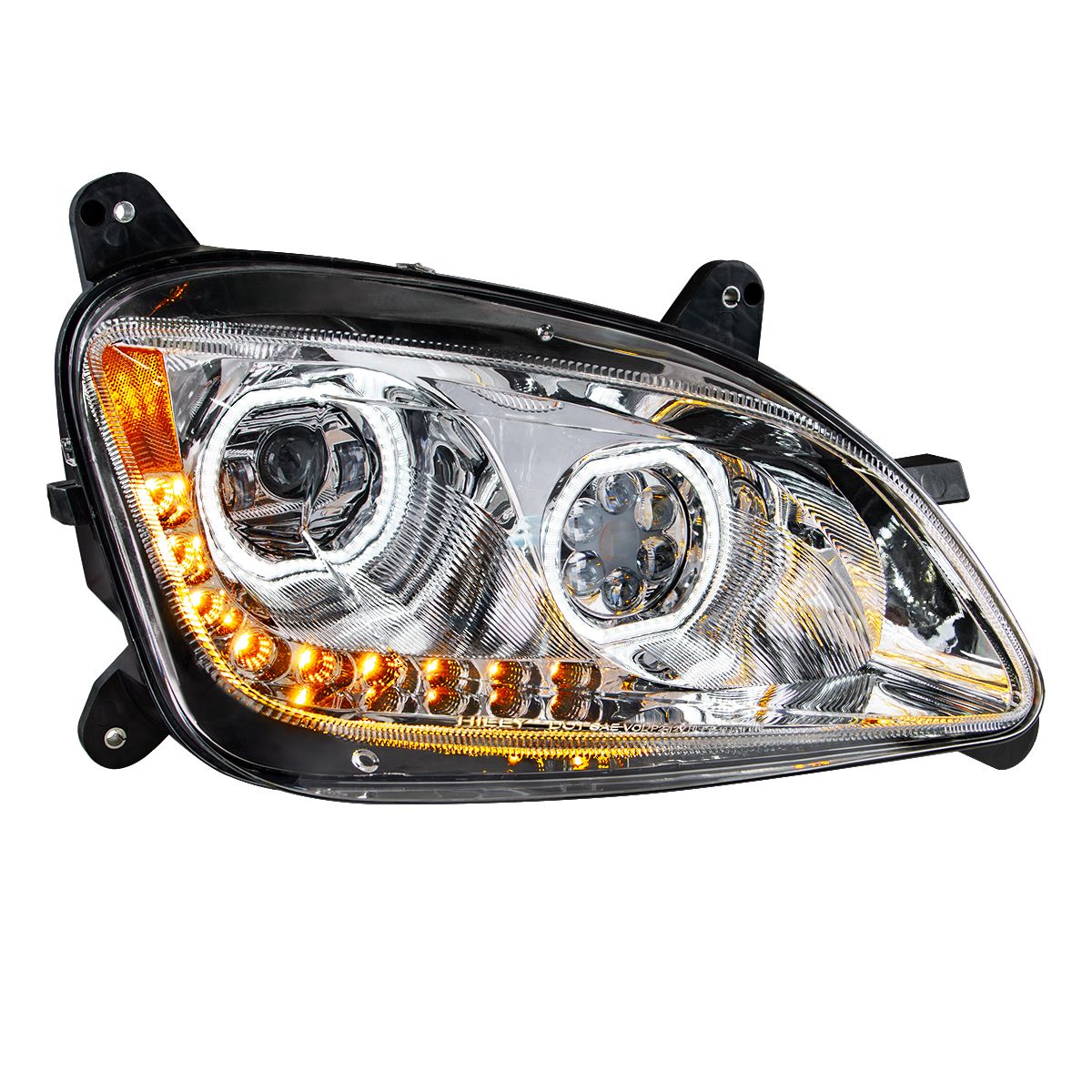 10 LED Headlight For Peterbilt 587 (2010-2016) & 579 (2012-2021)