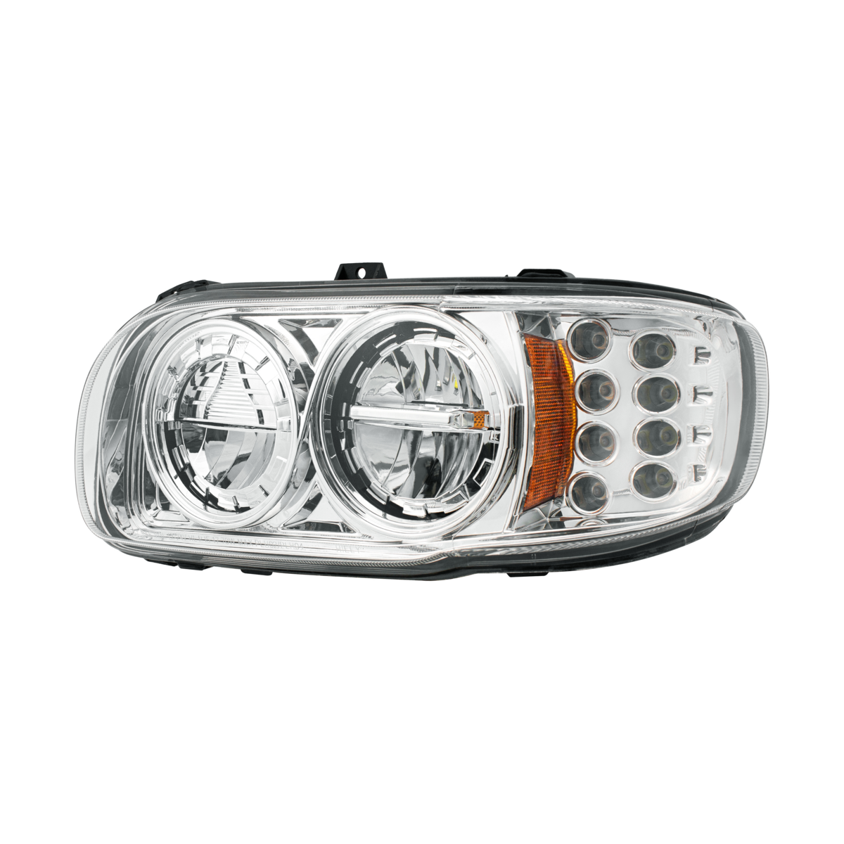 High Power LED Headlight With 8 LED Turn & 4 LED Position Light For 2008-2024 Peterbilt 389