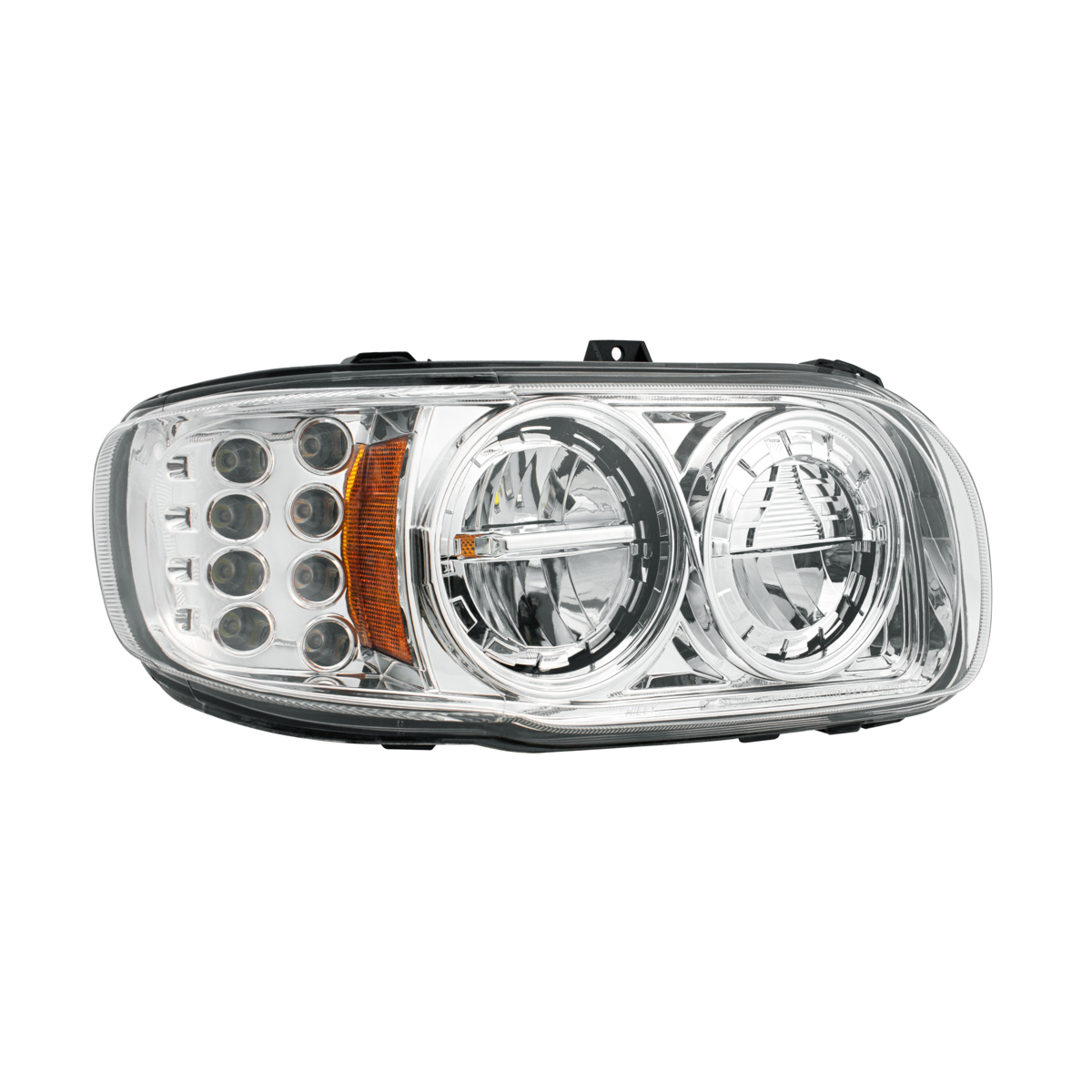 High Power LED Headlight With 8 LED Turn & 4 LED Position Light For 2008-2024 Peterbilt 389