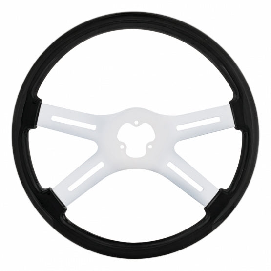 18" Carbon Black Steering Wheel Only