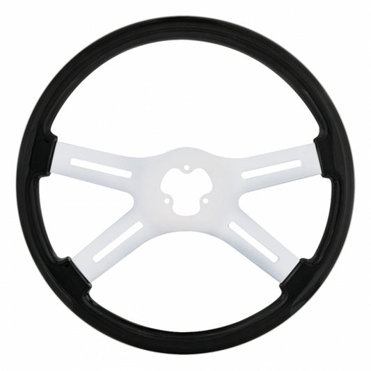 18" Carbon Black Steering Wheel Only
