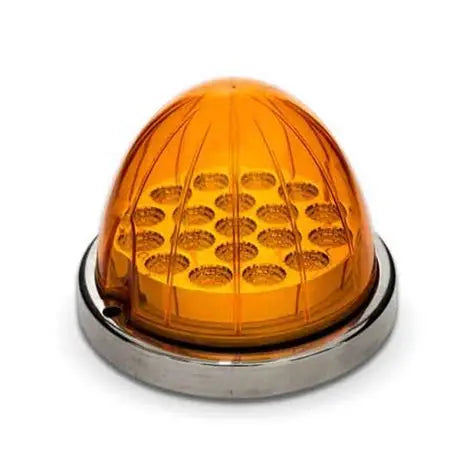 Amber Clearance & Marker Watermelon LED Light – 19 Diodes