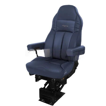 SEAT - LEGACY SILVER, HIGH BACK, 2W BLUE