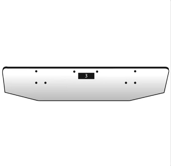 Peterbilt Conventional Bumper for Models 378 & 379