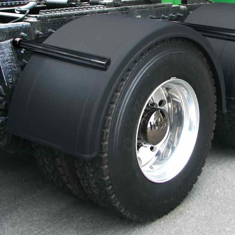 76″ Poly Single Axle Fenders – Polypropylene (Poly)