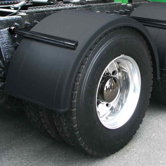76″ Poly Single Axle Fenders – Polypropylene (Poly)
