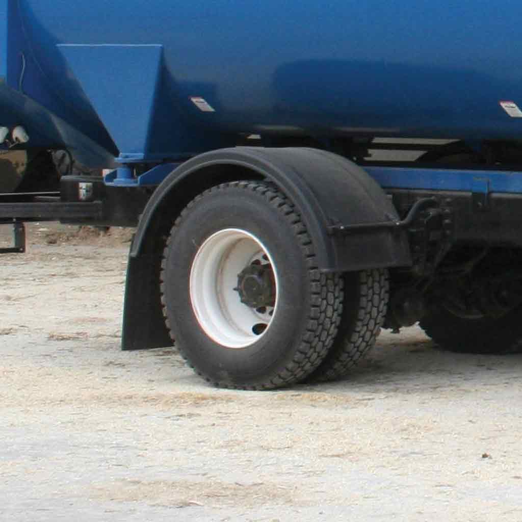 76″ Poly Single Axle Fenders – Polypropylene (Poly)