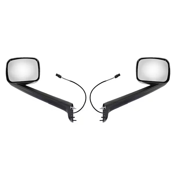 Hood Mount Mirror RH Black Freightliner