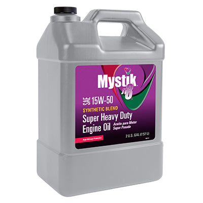 Mystik JT-8 Synthetic Blend Heavy Duty Motor Oil 15W-50