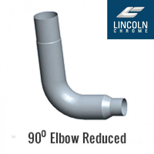 6" Chrome Elbow - 90 Degree
